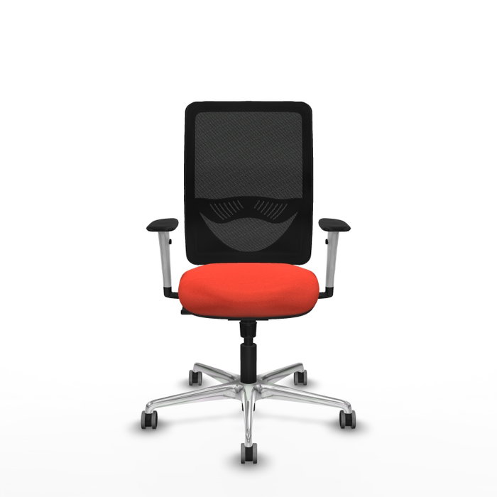 PIQUERAS Y CRESPO Silla de oficina Zulema Naranja oscuro y Negro PIQUERAS Y CRESPO Silla de oficina Zulema Naranja oscuro y Negro