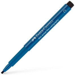 Faber Castell Pitt Artist Pen Calligraphy 2.5mm Azul de Idantreno