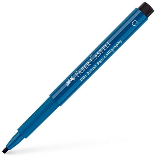 Faber Castell Pitt Artist Pen Calligraphy 2.5mm Azul de Idantreno Faber Castell Pitt Artist Pen Calligraphy 2.5mm Azul de Idantreno