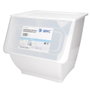 Dovelis Contenedor apilable con ruedas 36L Blanco