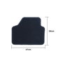 OCC Design Alfombrillas a Medida para BMW E84 X1 (2009-2015) 5 Piezas