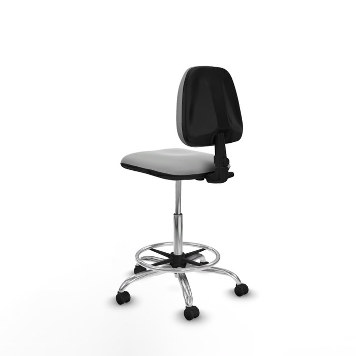 PIQUERAS Y CRESPO Taburete Isso CP gris claro