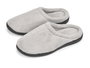 GIFTDECOR Zapatilla de estar por casa hombre Gris