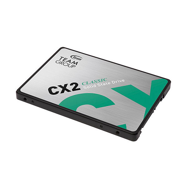 Team Group CX2 SSD 2.5" SATA III de 2TB - 540 MB/s Lectura, 490 MB/s Escritura - Para PC, Mac y Linux