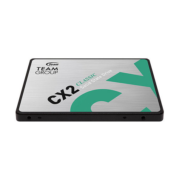 Team Group CX2 SSD 2.5" SATA III de 2TB - 540 MB/s Lectura, 490 MB/s Escritura - Para PC, Mac y Linux