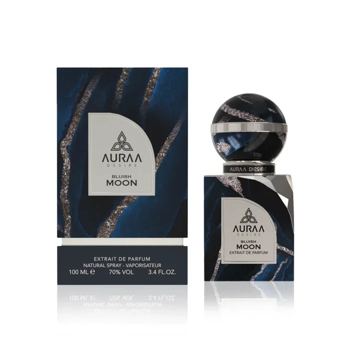 Auraa Desire Bluish Moon Extracto de perfume para hombres 100 ml