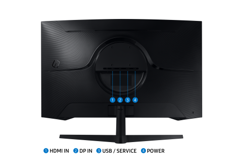 Samsung Odyssey G5 LS32CG552EU 32 pulgadas Curvo QHD 165Hz Black