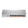 Zyxel XMG-108HP Conmutador No Administrado 8 Puertos 2.5G PoE++ 100W, 1 SFP+, 60 Gbit/s, 10G, CE/EAC