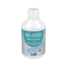 Labo Santé Silice Sili-Plata Silicio Orgánico + Plata Coloidal 500 ml para Piel - Heridas, Acné, Eczema
