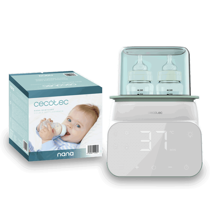 Cecotec Nana BabyCare Double BottleWarmer Calienta biberones doble Cecotec Nana BabyCare Double BottleWarmer Calienta biberones doble