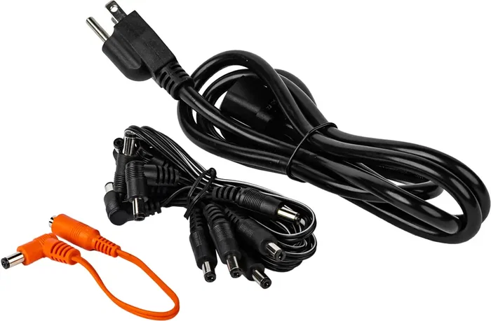 GATOR Fuente de Alimentación para Pedalboard con 5 Salidas Aisladas - Alimentador Estable para Efectos de Guitarra