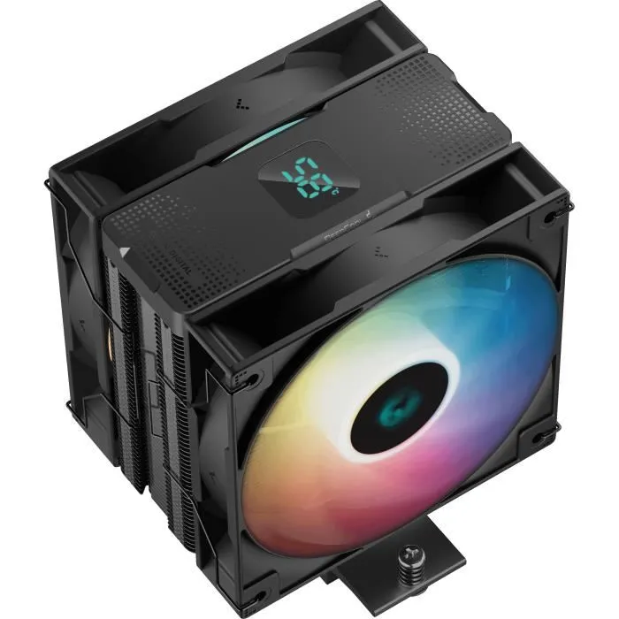 Deepcool AG400 Digital PLUS ARGB (Negro) - Enfriador de CPU