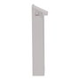 Stil Termómetro Mini-maxi Electrónico de Pared, Blanco -8x3x13.3cm -10°C a 50°C