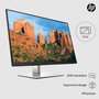 HP E27q G4 Monitor 27 pulgadas QHD (2560x1440) con 5ms, HP Eye Ease y Ergonomía Optimizada. Puertos HDMI, DisplayPort y USB.