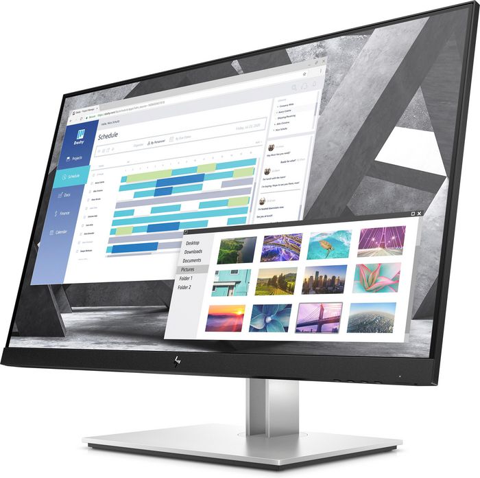 HP E27q G4 Monitor 27 pulgadas QHD (2560x1440) con 5ms, HP Eye Ease y Ergonomía Optimizada. Puertos HDMI, DisplayPort y USB.