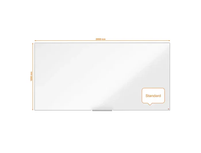 Nobo Pizarra Blanca Magnética Impression Pro Acero Lacado 2400x1200 mm Marco Aluminio Nobo Pizarra Blanca Magnética Impression Pro Acero Lacado 2400x1200 mm Marco Aluminio