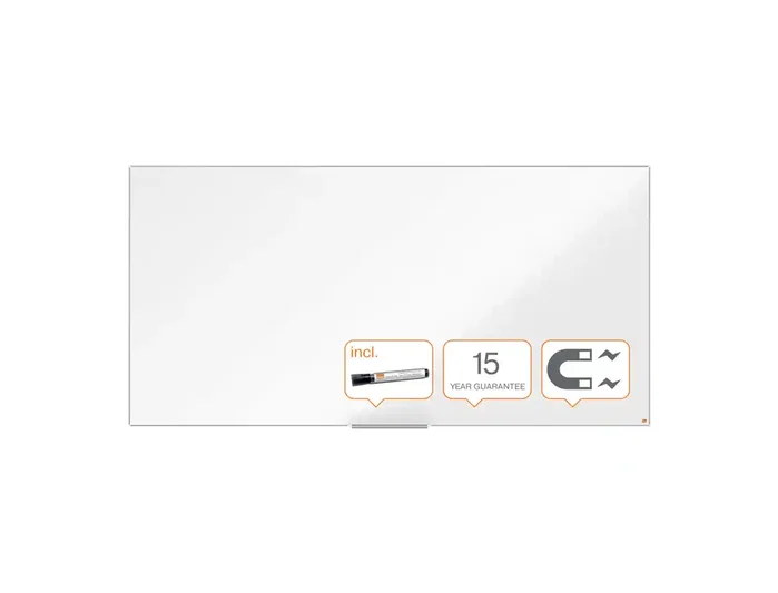 Nobo Pizarra Blanca Magnética Impression Pro Acero Lacado 2400x1200 mm Marco Aluminio Nobo Pizarra Blanca Magnética Impression Pro Acero Lacado 2400x1200 mm Marco Aluminio