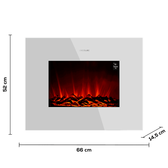 Cecotec ReadyWarm 2690 Flames Connected White