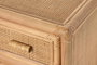 DKD Home Decor Mueble TV Tropical Suipt Marron Claro 120x30x45 cm