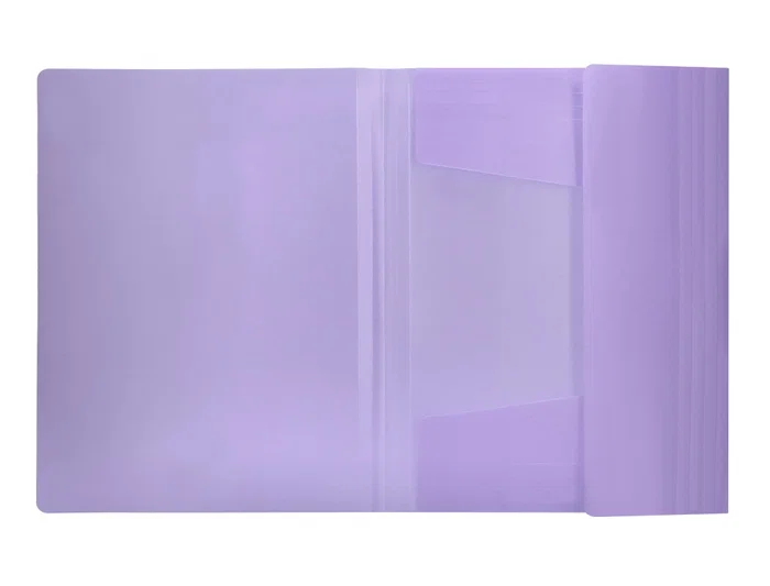 Liderpapel Carpeta Tres Solapas Polipropileno DIN A4 Color Lavanda Opaco Cierre Gomas Lomos Flexibles Capacidad 100 Hojas 400 Micras Liderpapel Carpeta Tres Solapas Polipropileno DIN A4 Color Lavanda Opaco Cierre Gomas Lomos Flexibles Capacidad 100 Hojas 400 Micras