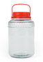 La Mediterranea Tarro de Vidrio con Tapa y Asa 18000 ml (25.4x25.4x41 cm) (2 Unidades)