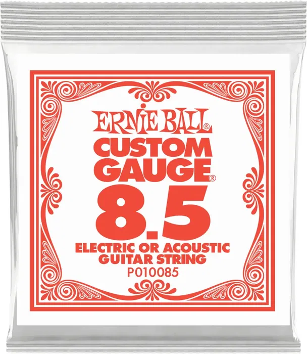 Ernie Ball Cuerdas Eléctricas Slinky Plana - 008.5 para Guitarra Eléctrica, Calibres Específicos, Empaquetado Element Shield Ernie Ball Cuerdas Eléctricas Slinky Plana - 008.5 para Guitarra Eléctrica, Calibres Específicos, Empaquetado Element Shield