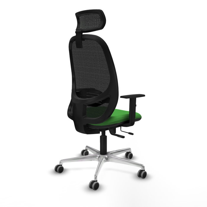 PIQUERAS Y CRESPO Silla de oficina Cilanco Verde y Negro PIQUERAS Y CRESPO Silla de oficina Cilanco Verde y Negro