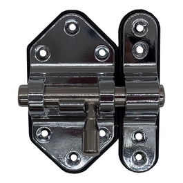 Pestillo de puerta EDM 85526 Plateado 30 mm Reforzado