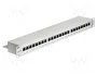 DeLOCK Patch Panel Cat.6 de 24 puertos 19 pulgadas