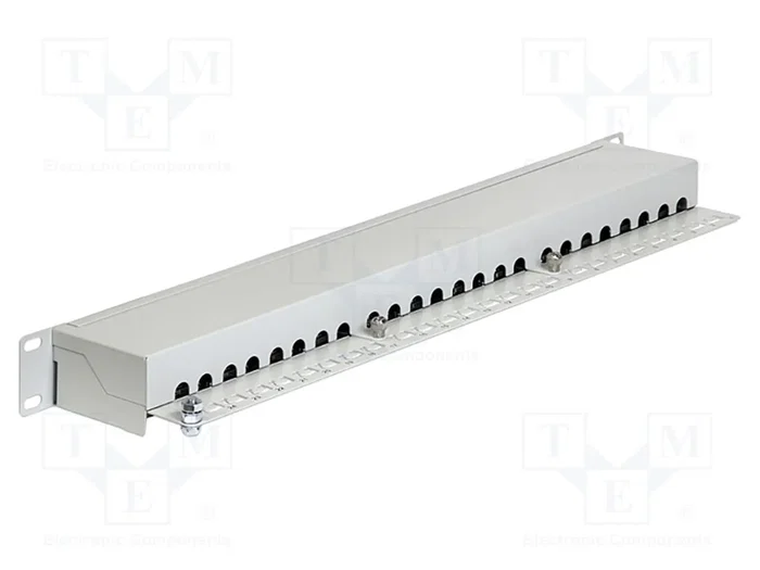 DeLOCK Patch Panel Cat.6 de 24 puertos 19 pulgadas