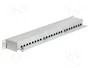 DeLOCK Patch Panel Cat.6 de 24 puertos 19 pulgadas