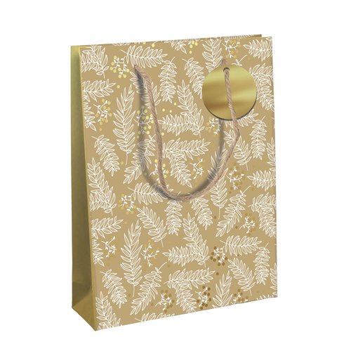 Clairefontaine Bolsa de Papel Kraft Decorada Navidad Red Forrest 26,5x14x33 cm Pack de 6 Clairefontaine Bolsa de Papel Kraft Decorada Navidad Red Forrest 26,5x14x33 cm Pack de 6