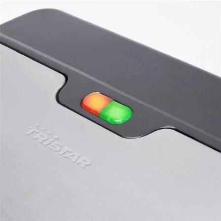 Tristar Sandwichera SA-3060, Eléctrica, Acero Inoxidable, Para Paninis y Sándwiches