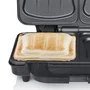 Tristar SA-3060 Sandwichera Grill 900W Negro y Acero inoxidable