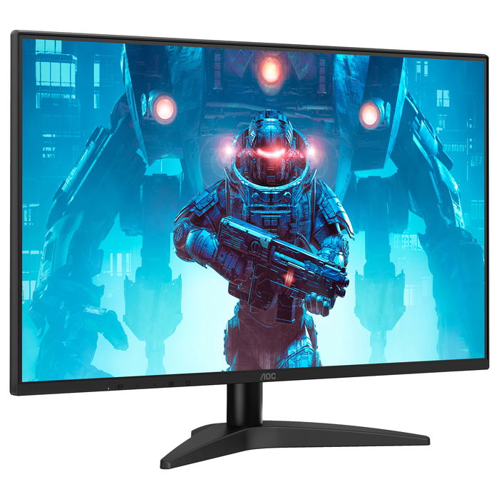 AOC Monitor Gaming Q27B36X 27 Pulgadas (68.6 cm) QHD 2K 2560x1440 IPS, 144 Hz, 1 ms (MPRT), HDR10, FreeSync, HDMI, DisplayPort, Negro