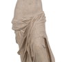 Ixia Figura Desnudo Crema Resina Decoración