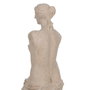 Ixia Figura Desnudo Crema Resina Decoración