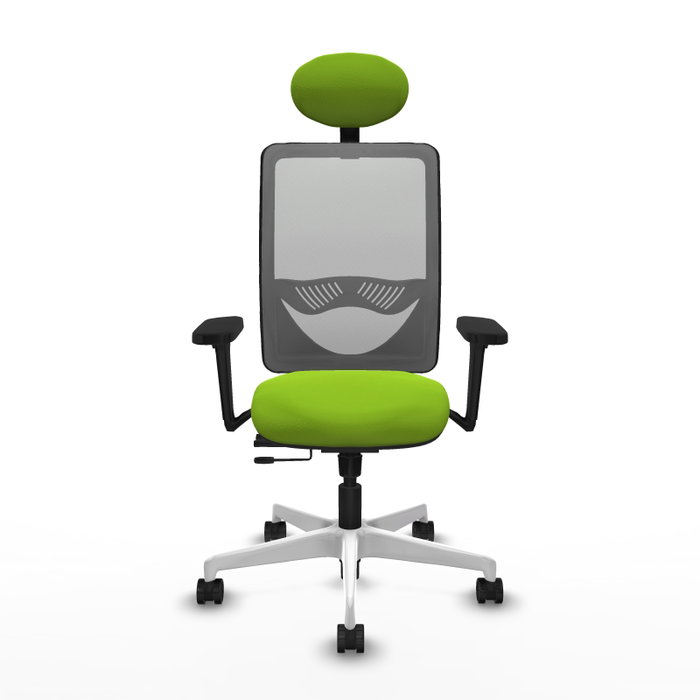PIQUERAS Y CRESPO Silla de oficina Zulema Pistacho/Gris PIQUERAS Y CRESPO Silla de oficina Zulema Pistacho/Gris