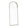 Hanah Home A904 Espejo cheval de metal dorado mate, 65 x 180 cm