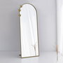 Hanah Home A904 Espejo cheval de metal dorado mate, 65 x 180 cm
