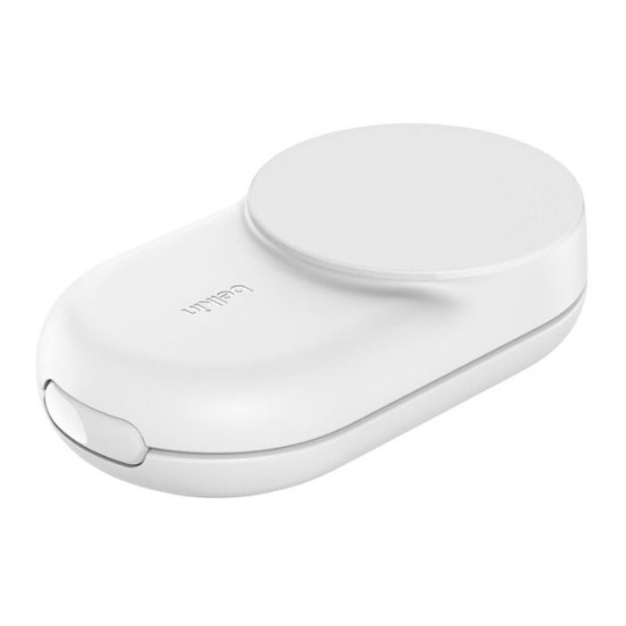Belkin UltraCharge - Base de carga magnética plegable Qi2 25W, carga inalámbrica rápida para iPhone, Samsung, reloj inteligente y auriculares, color blanco Belkin UltraCharge - Base de carga magnética plegable Qi2 25W, carga inalámbrica rápida para iPhone, Samsung, reloj inteligente y auriculares, color blanco