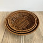 Inde Cesta para Pan Redonda Reforzada, de Polipropileno, Diámetro 20.5 cm (18 Unidades)