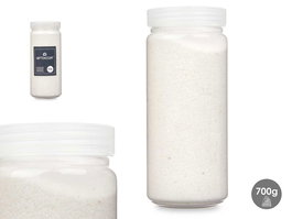 Giftdecor Bote Decorativo de Arena Blanca de 700g, Dimensiones 6.5x15.8x6.5cm - Accesorio para Decoración del Hogar (Set de 12)