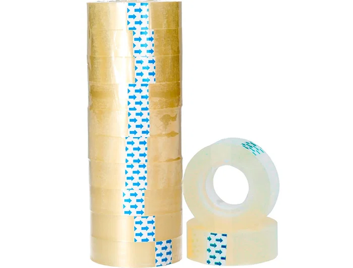 Q-connect Cinta adhesiva transparente para embalar, 33 m x 12 mm (150x56x56 mm), sujeción inmediata de materiales ligeros Q-connect Cinta adhesiva transparente para embalar, 33 m x 12 mm (150x56x56 mm), sujeción inmediata de materiales ligeros