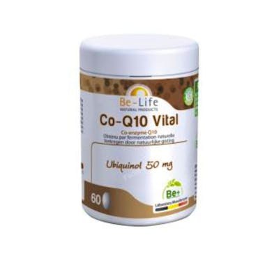 BE-LIFE Co Q10 Vital Ubiquinol 60 Cápsulas BE-LIFE Co Q10 Vital Ubiquinol 60 Cápsulas