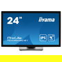 iiyama ProLite T2438MSC-B1 - Monitor táctil IPS de 23.8" Full HD (1920x1080), multitouch 10 puntos, HDMI, DisplayPort, USB 3.2, Altavoces, Negro