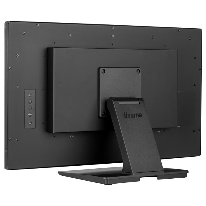 iiyama ProLite T2438MSC-B1 - Monitor táctil IPS Full HD de 23.8 pulgadas (60.5 cm), 16:9, 1920 x 1080 píxeles, 5 ms, 600 cd/m2, USB-C, HDMI, DisplayPort