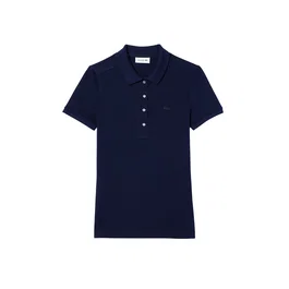 Lacoste Camiseta Slim Fit Manga Corta Azul Marino Talla 40