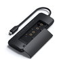 Satechi USB-C Hybrid Multiport Adapter con compartimento SSD, negro