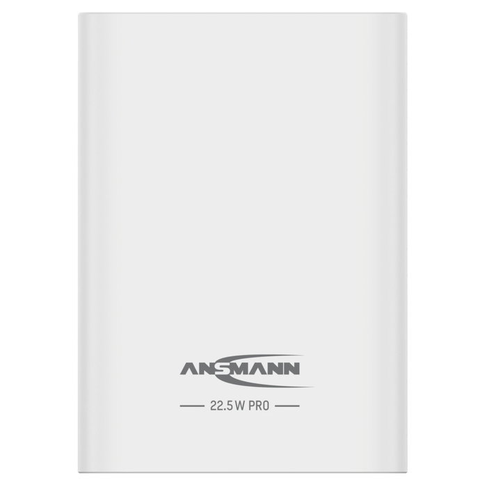 Ansmann Powerbank PRO 20000 mAh USB-A+C 22,5W Blanco